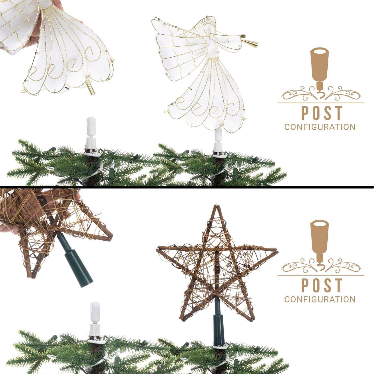 Christmas Tree Topper Holder - Christmas World