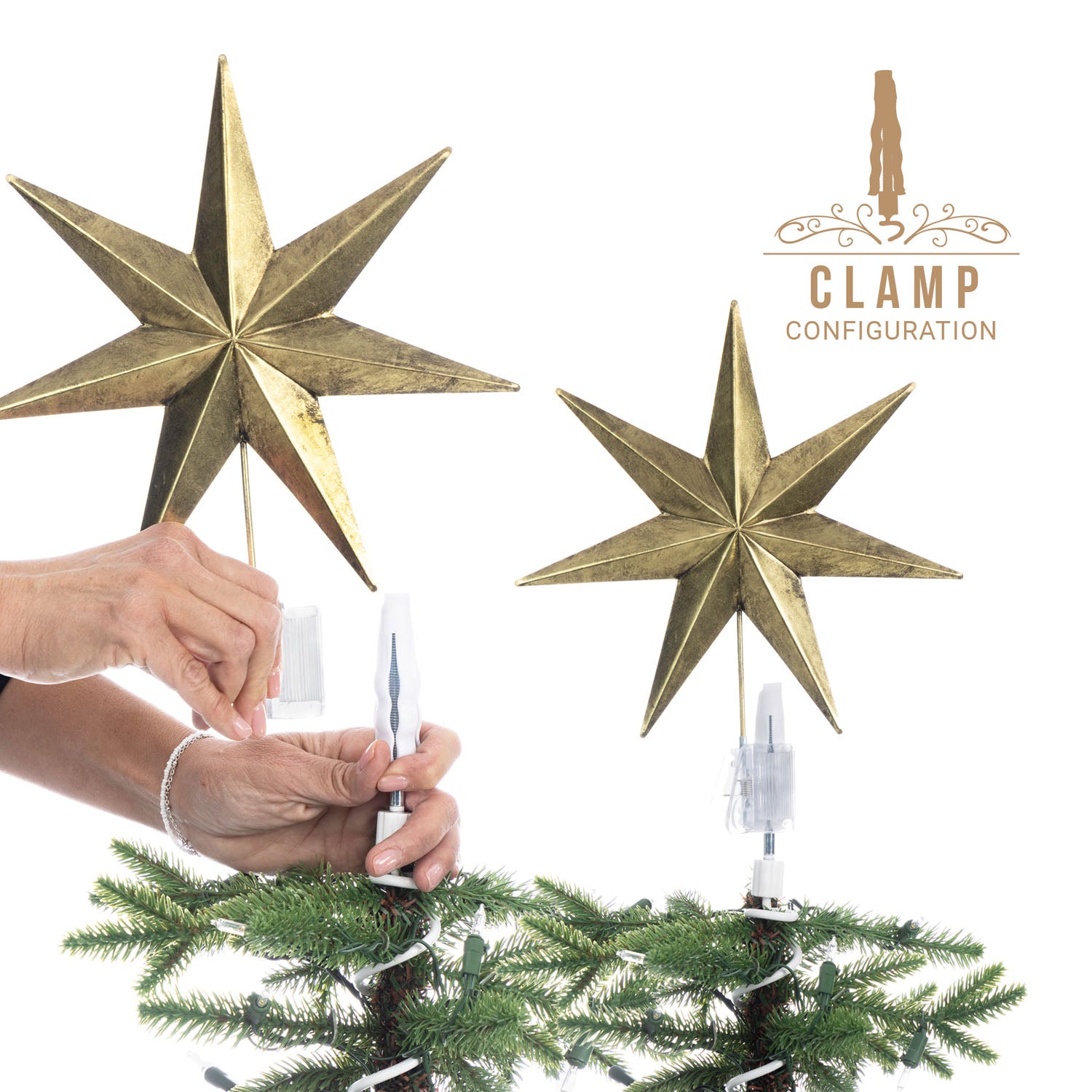 Christmas Tree Topper Holder - Christmas World
