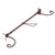 Slim Single Front Door Garland Hangers swatch | Christmas World