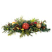Scarlet Hydrangea Table Top Centerpiece Swag Thumbnail | Christmas World