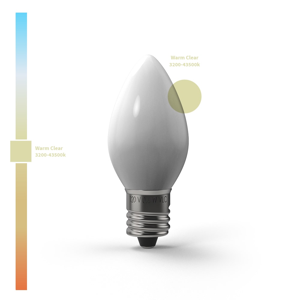 Christmas Ceramic LED Bulbs - Christmas World