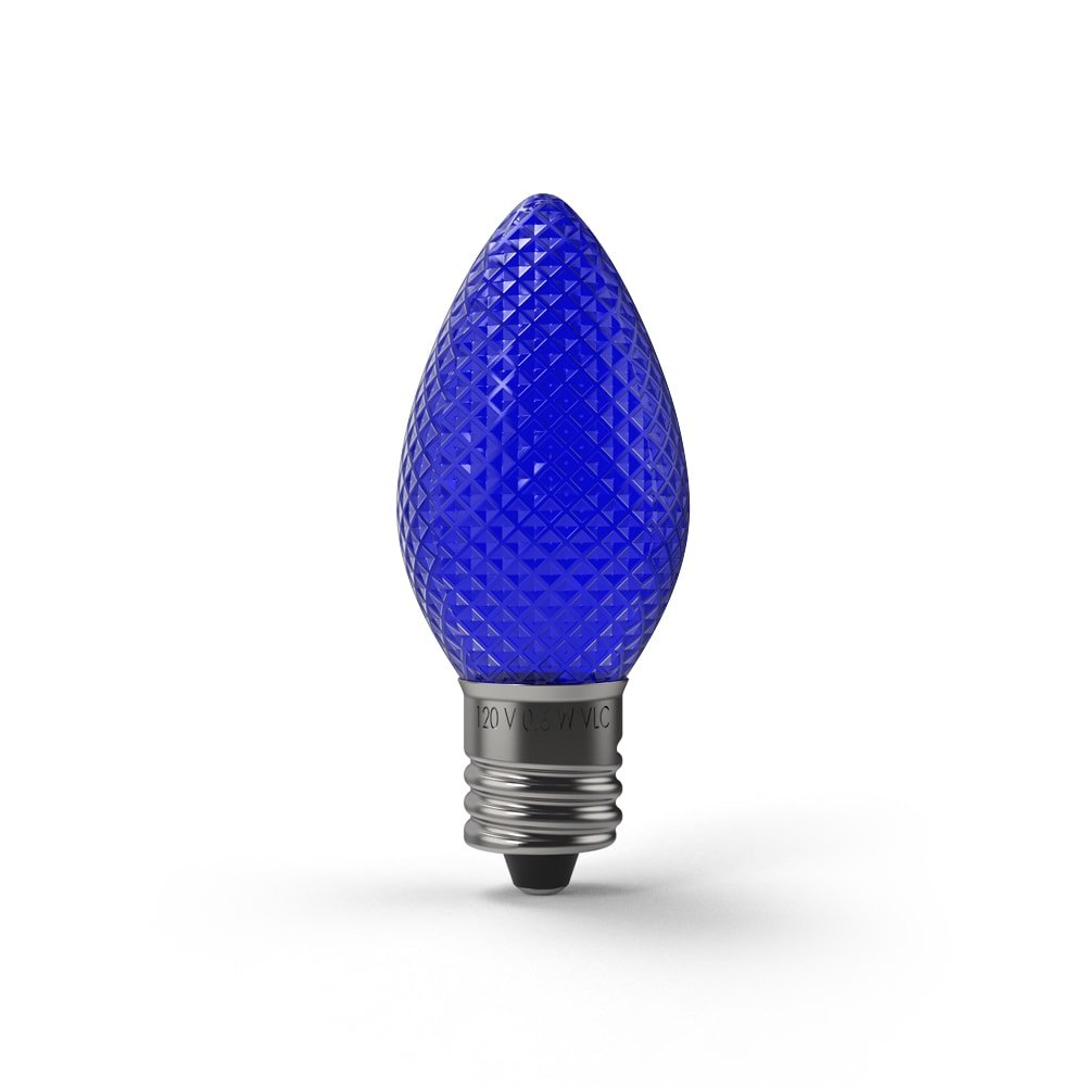 Christmas Faceted LED Bulbs (Box of 25) - Christmas World