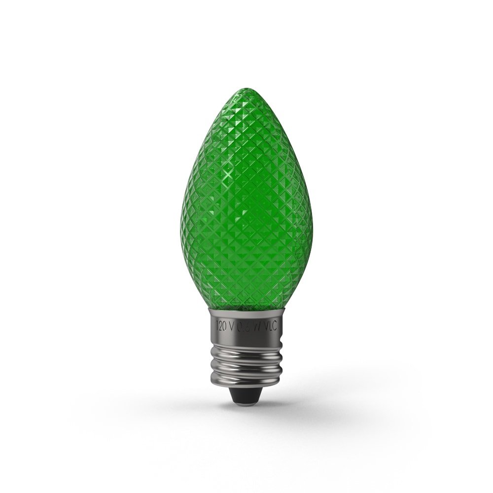 Christmas Faceted LED Bulbs (Box of 25) - Christmas World