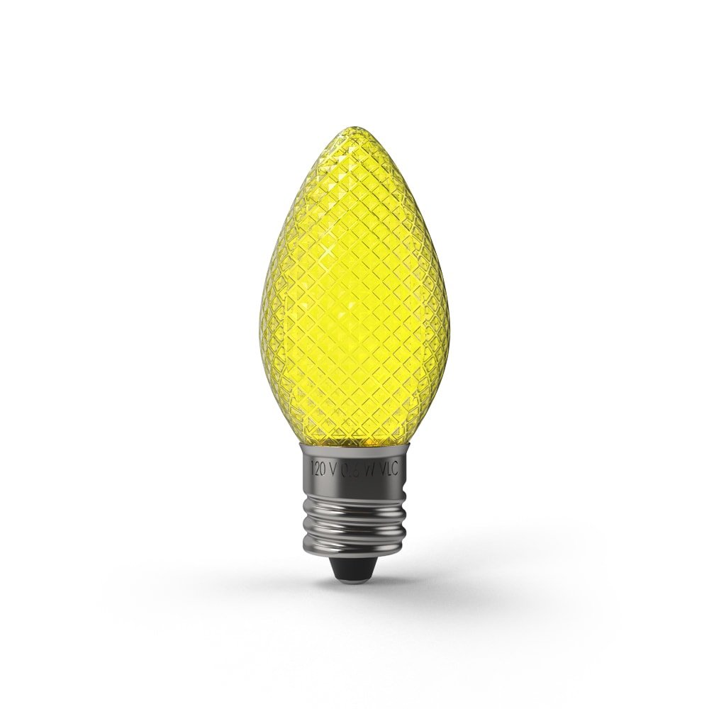 Christmas Faceted LED Bulbs (Box of 25) - Christmas World