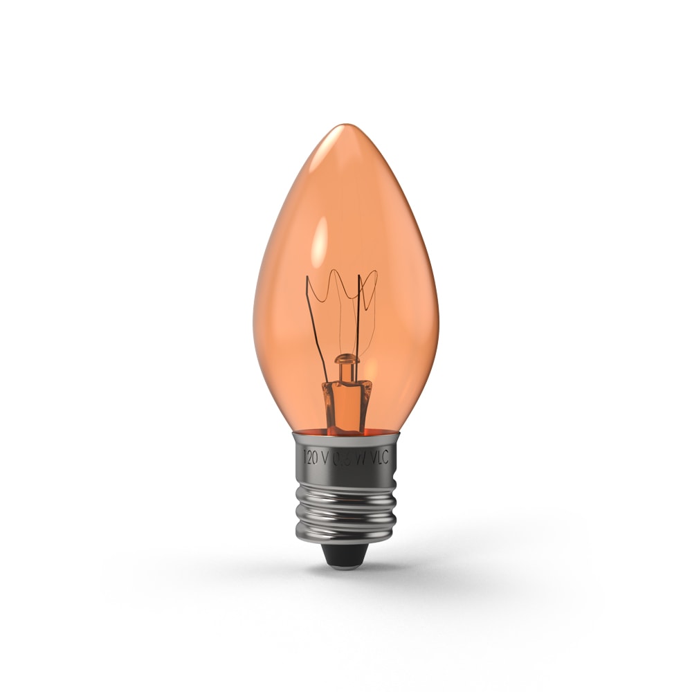 Transparent Incandescent Bulbs - Christmas World
