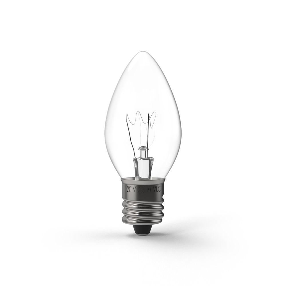Transparent Incandescent Bulbs - Christmas World