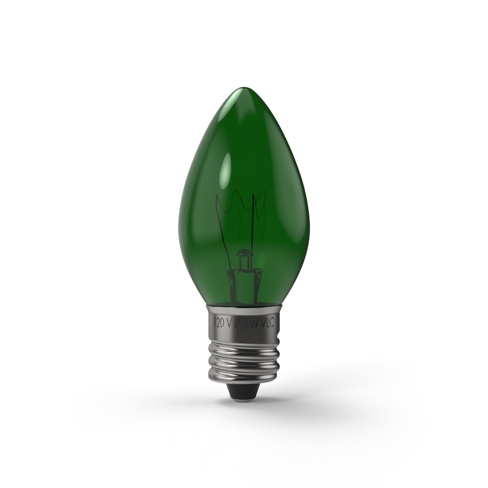 Transparent Incandescent Bulbs - Christmas World