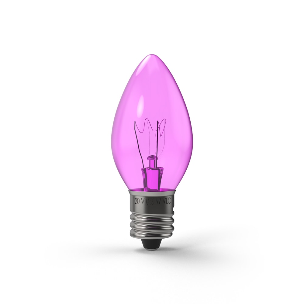 Transparent Incandescent Bulbs - Christmas World