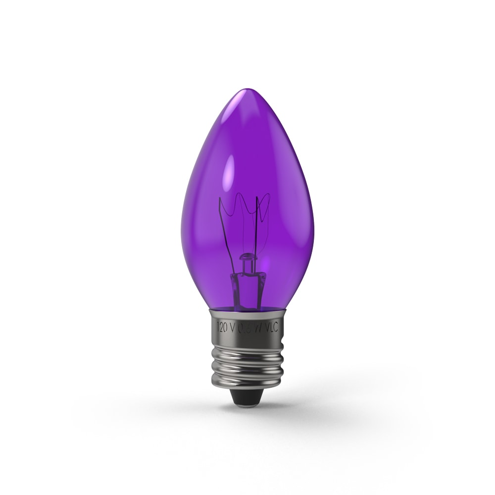 Transparent Incandescent Bulbs - Christmas World