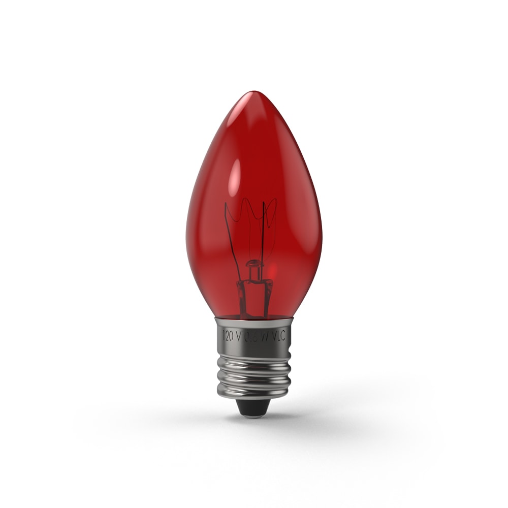 Transparent Incandescent Bulbs - Christmas World