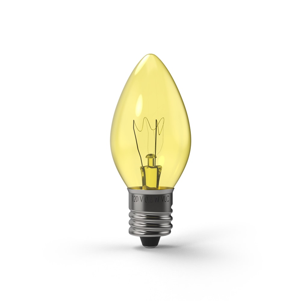 Transparent Incandescent Bulbs - Christmas World
