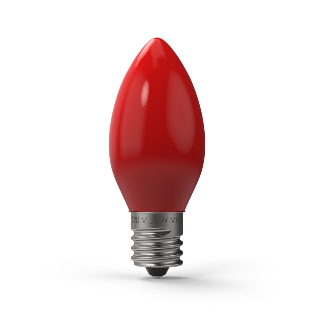 Christmas Ceramic LED Bulbs - Christmas World