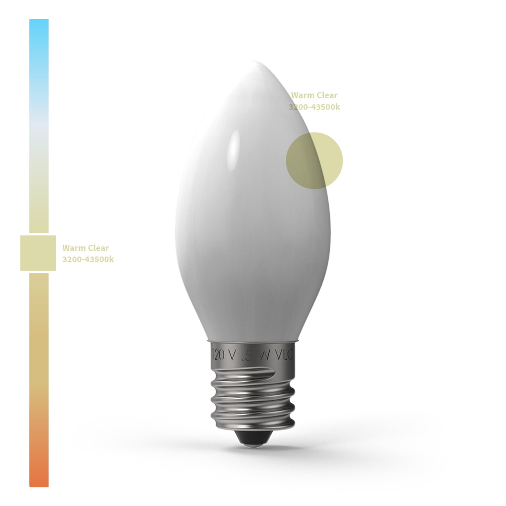 Christmas Ceramic LED Bulbs - Christmas World