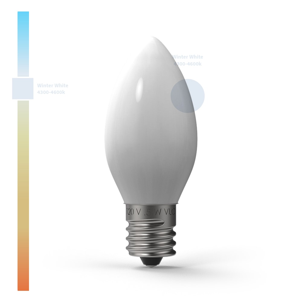 Christmas Ceramic LED Bulbs - Christmas World