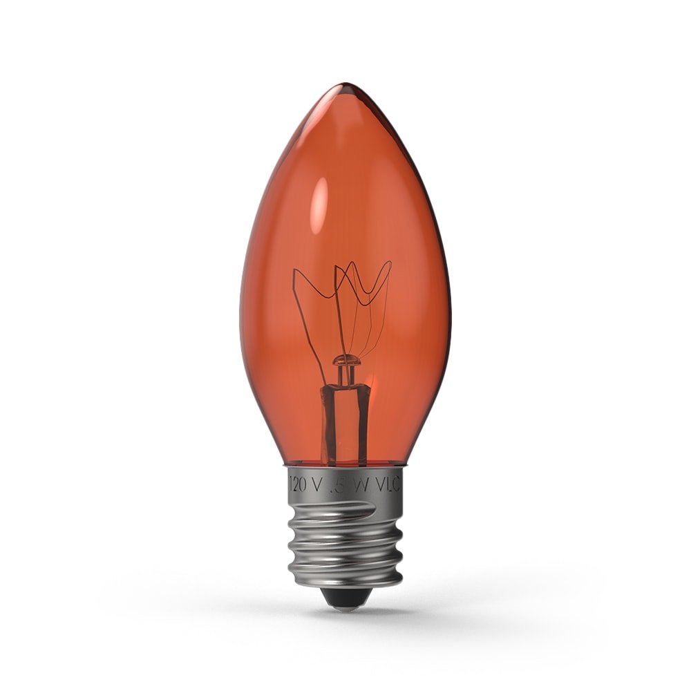 Transparent Incandescent Bulbs - Christmas World