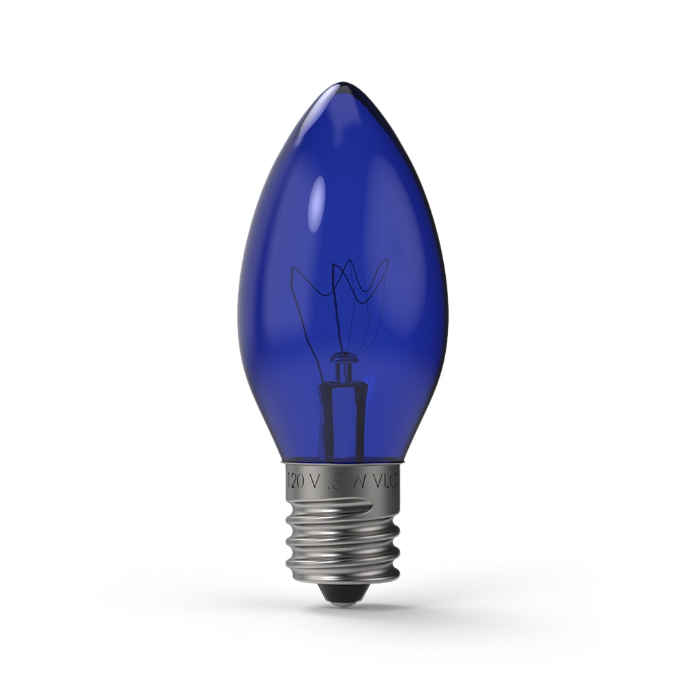 Transparent Incandescent Bulbs - Christmas World