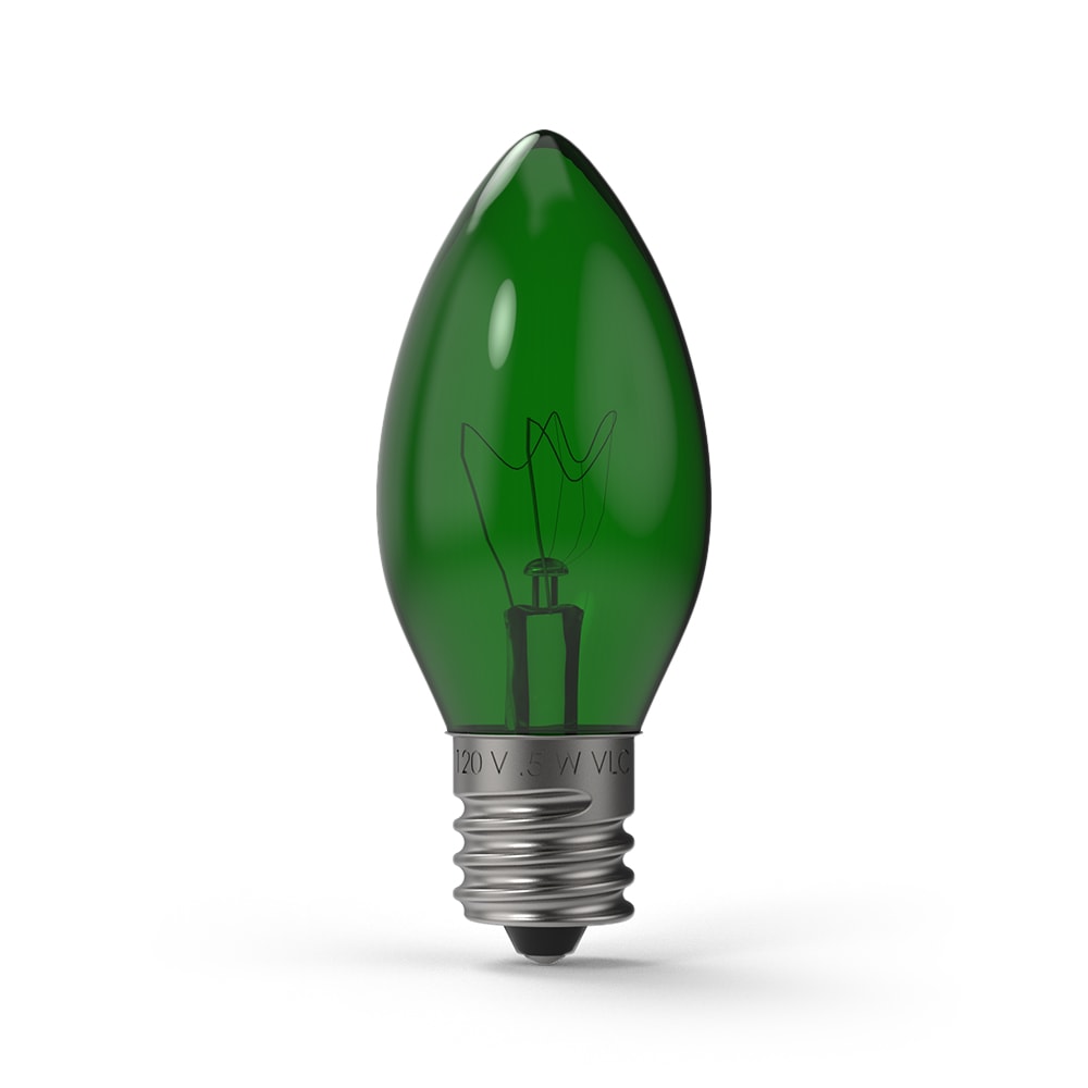 Transparent Incandescent Bulbs - Christmas World
