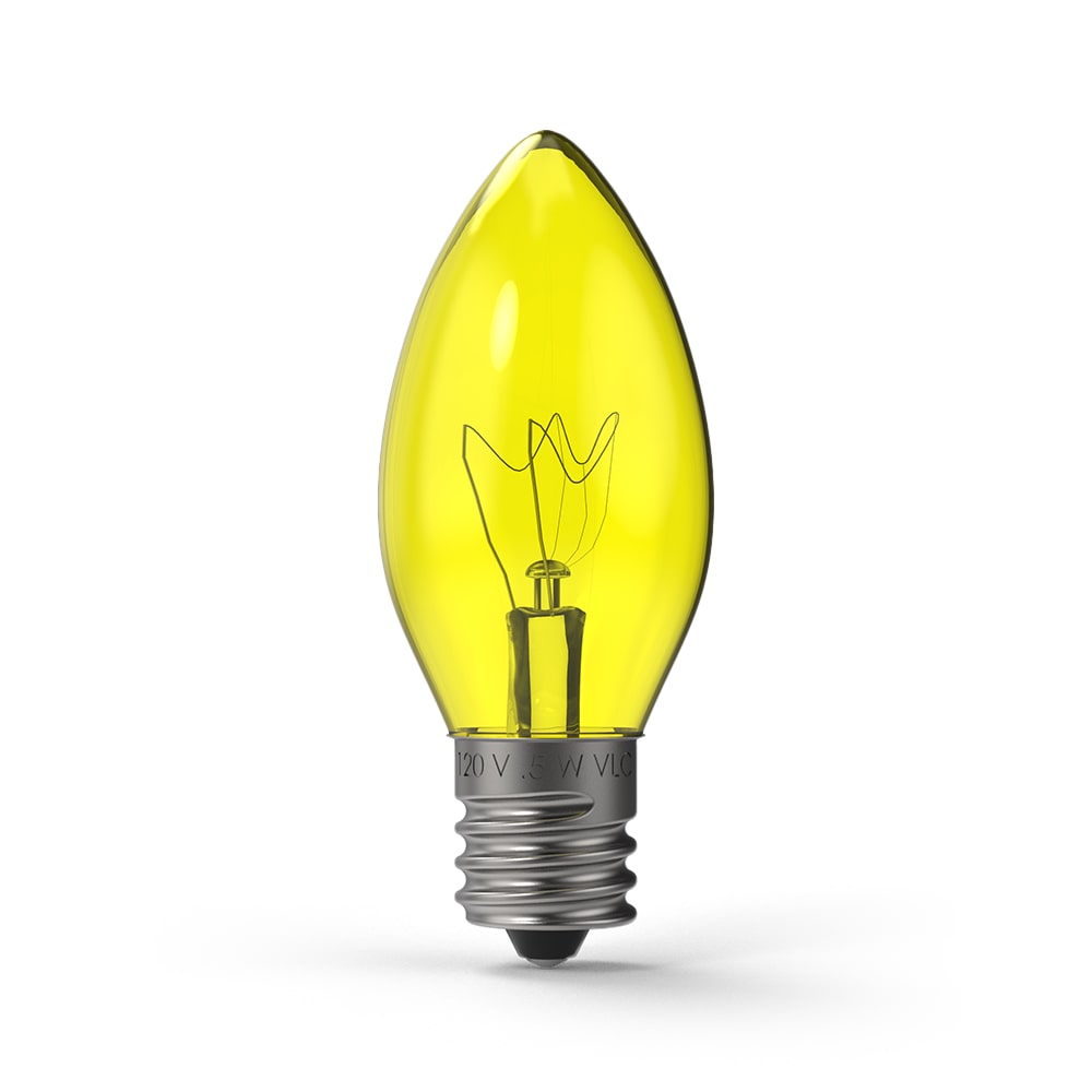Transparent Incandescent Bulbs - Christmas World
