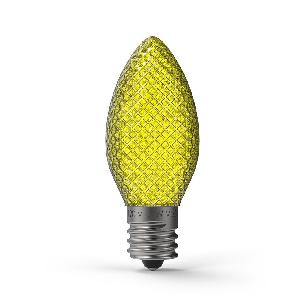 Christmas Faceted LED Bulbs (Box of 25) - Christmas World