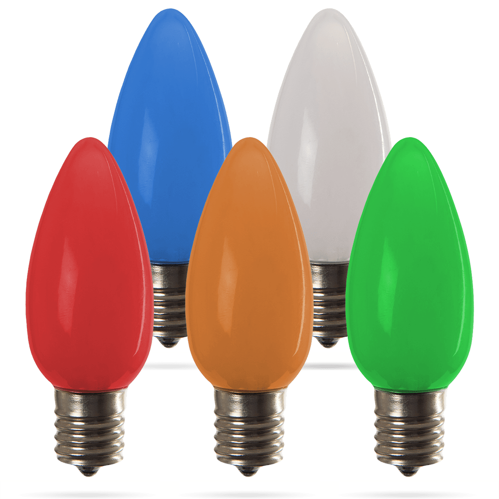 Ceramic Incandescent Bulbs - Christmas World