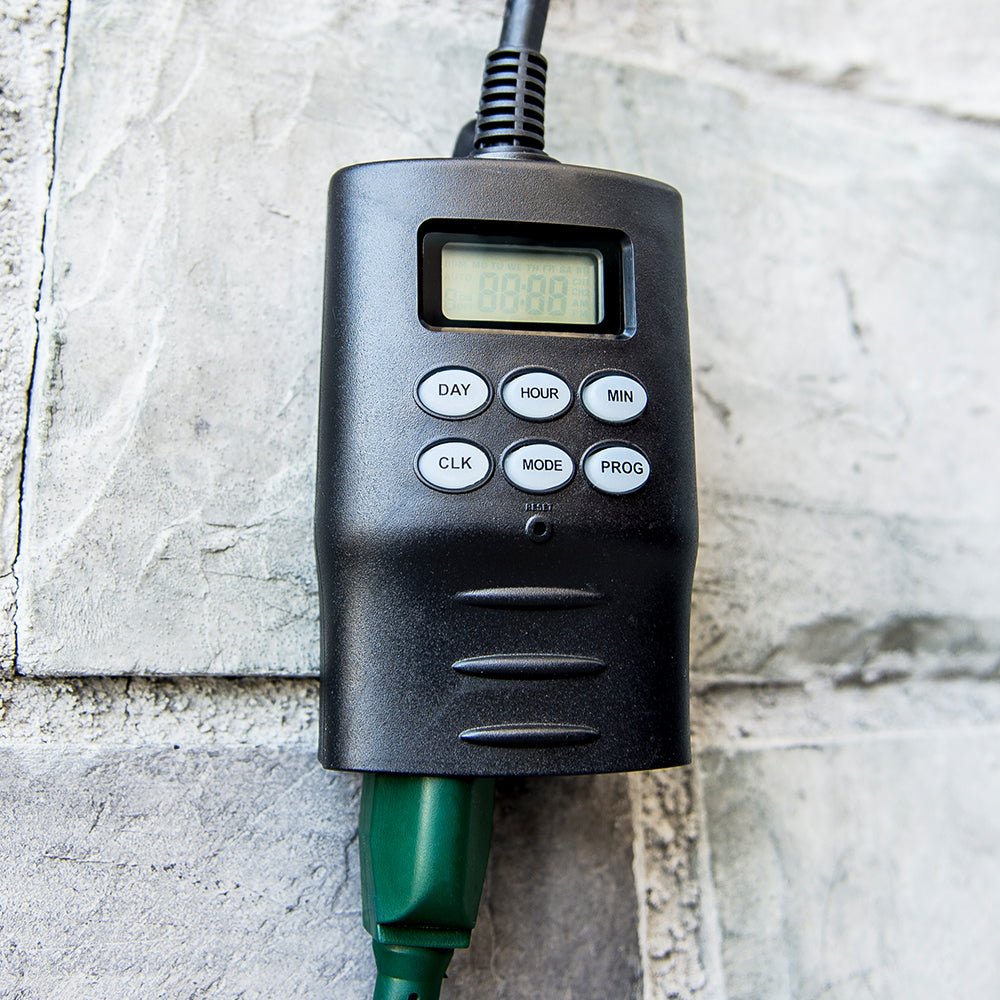 Digital Timer With Photocell - Christmas World