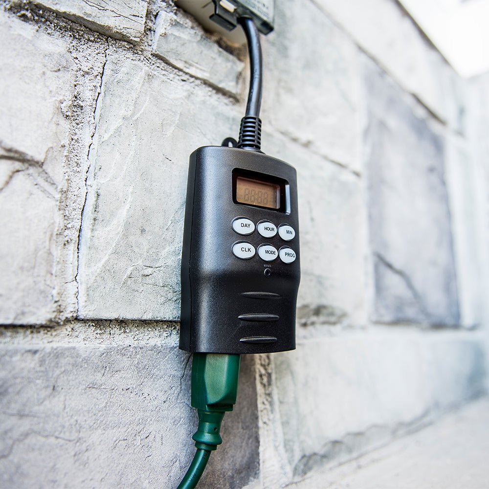 Digital Timer With Photocell - Christmas World
