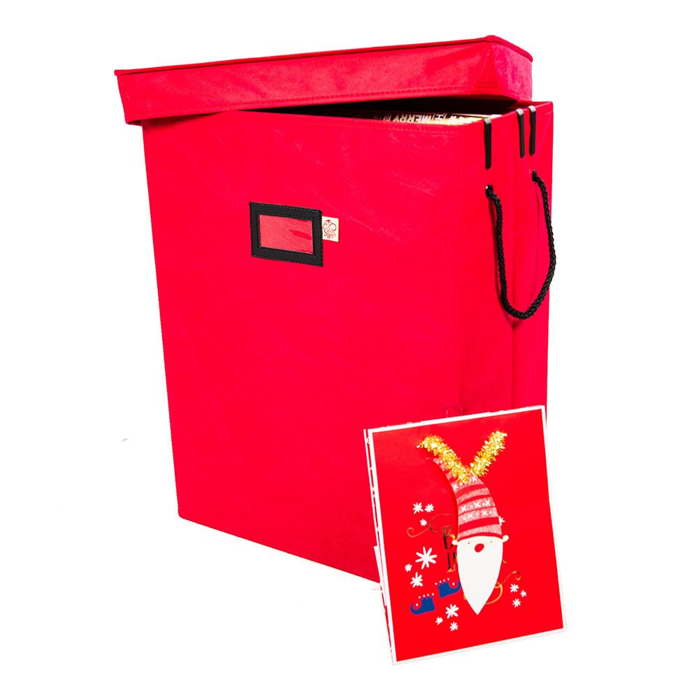 Gift Bag & Tissue Paper Storage Box - Christmas World