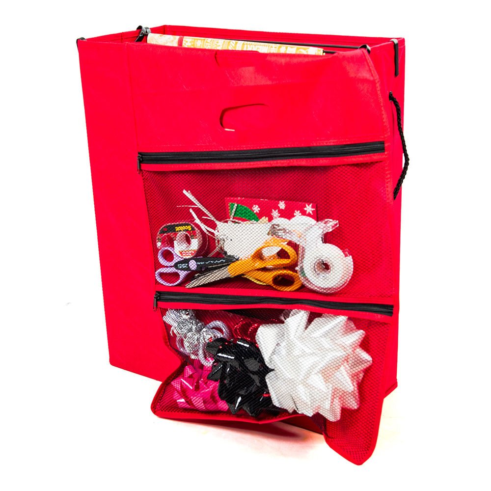Gift Bag & Tissue Paper Storage Box - Christmas World
