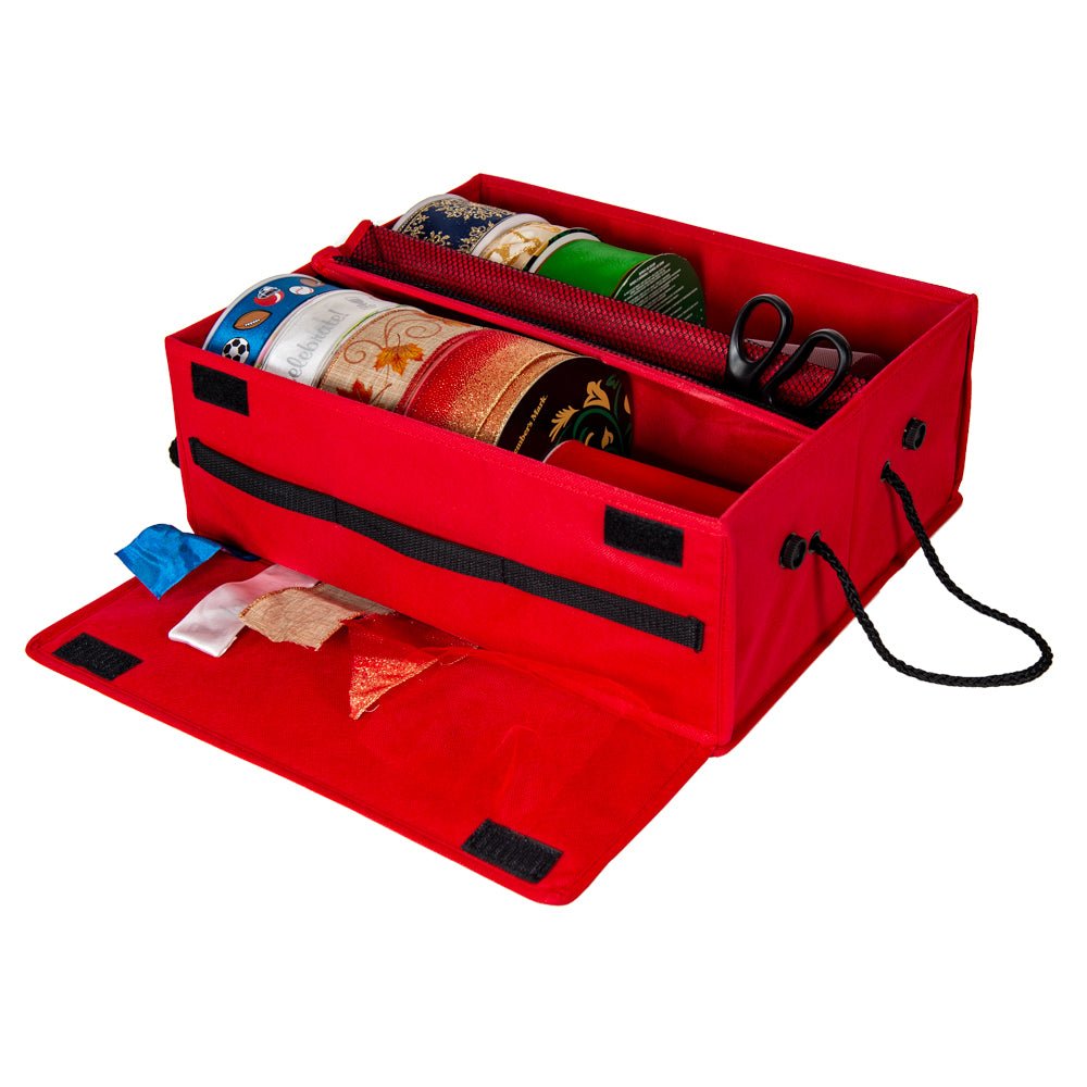 Ribbon Storage Box - Christmas World