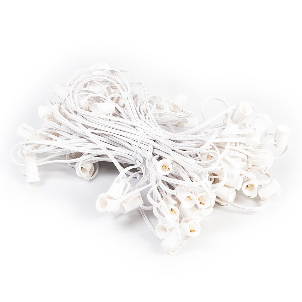 C7 / C9 Wire Stringers - [120 Foot] - Christmas World