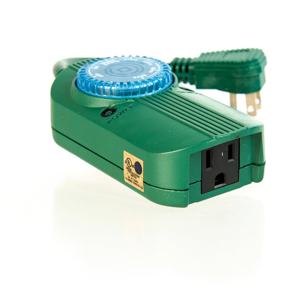 Mechanical Dial Timer With Photocell - Christmas World