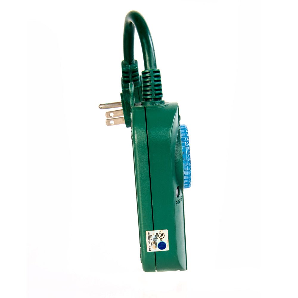 Mechanical Dial Timer With Photocell - Christmas World