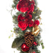 red magnolia garland Thumbnail | Christmas World