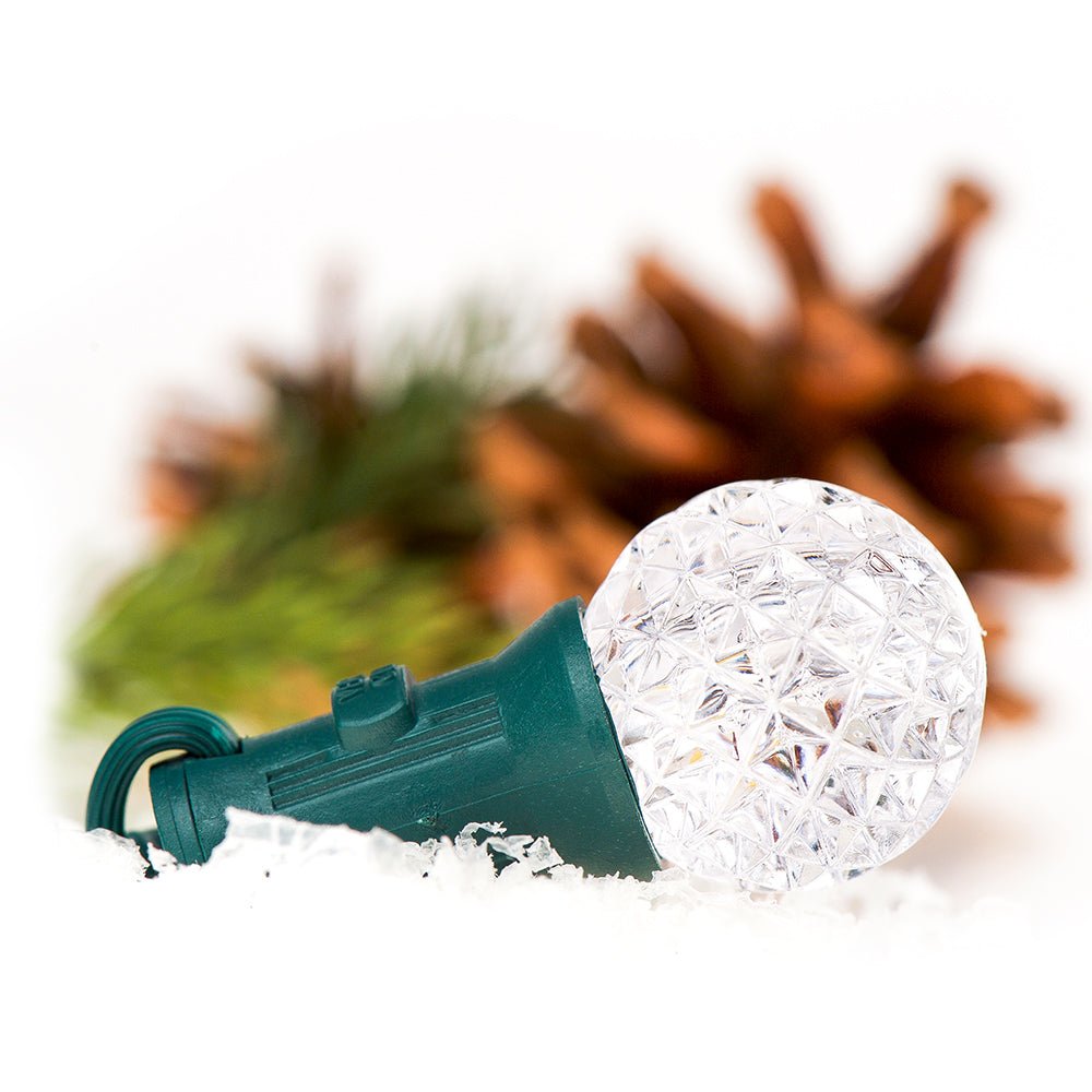 Faceted LED Patio Lights - Christmas World