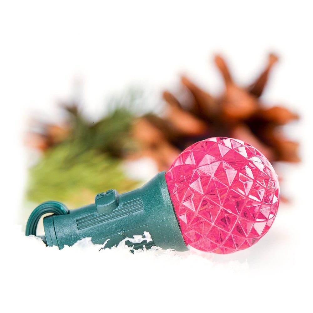 Faceted LED Patio Lights - Christmas World
