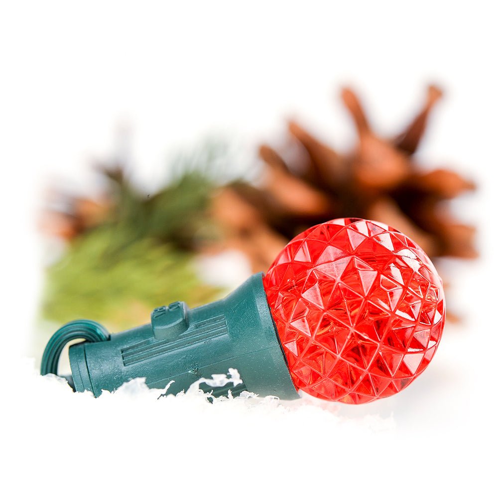 Faceted LED Patio Lights - Christmas World