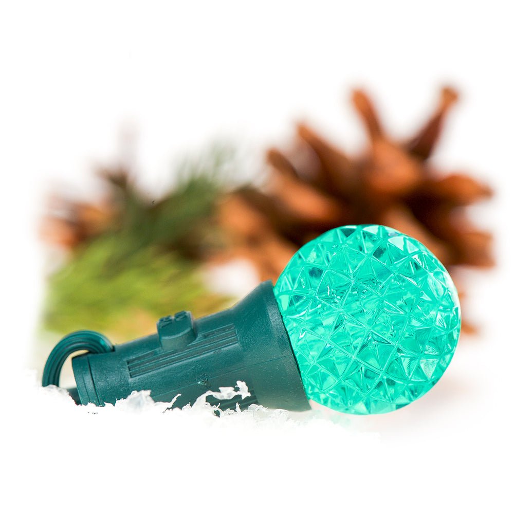 Faceted LED Patio Lights - Christmas World