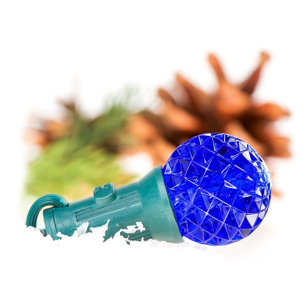 Faceted LED Patio Lights - Christmas World