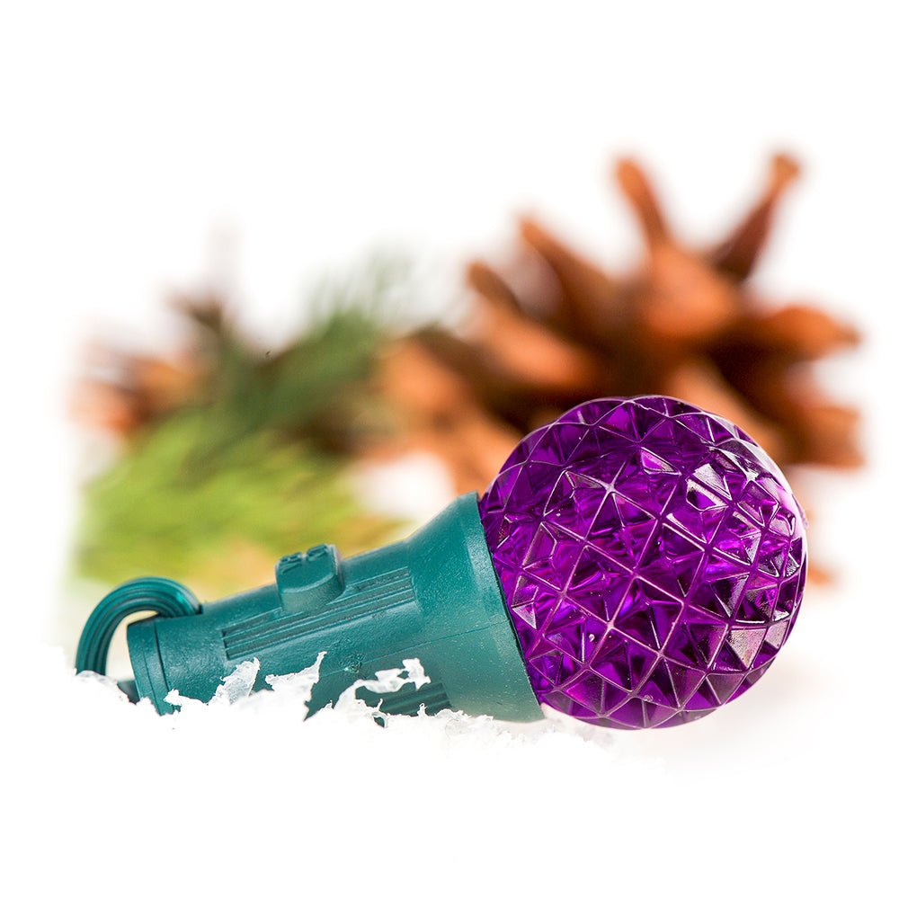 Faceted LED Patio Lights - Christmas World