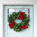 Red Peony & Berries Wreath (30-Inch) Thumbnail | Christmas World