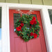 Red Peony & Berries Wreath (30-Inch) Thumbnail | Christmas World