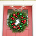 Christmas Cheer Red & Green Wreath - 30 Inch Thumbnail | Christmas World