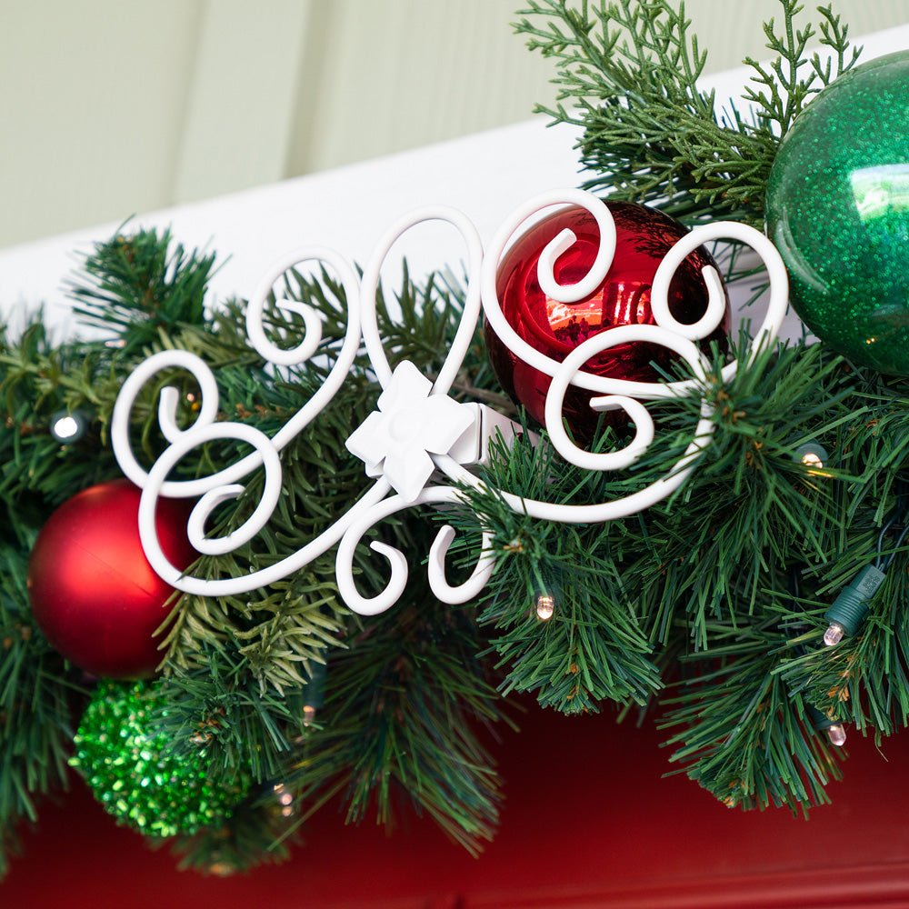 Garland Hanger Center Piece - Scrolls - Christmas World