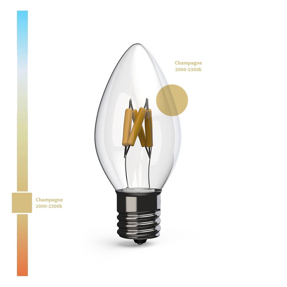 C7 Retro Filament LED Bulbs - Christmas World