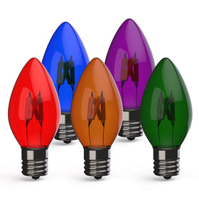 C7 Retro Filament LED Bulbs | Christmas World