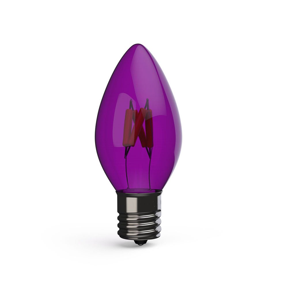 C7 Retro Filament LED Bulbs - Christmas World