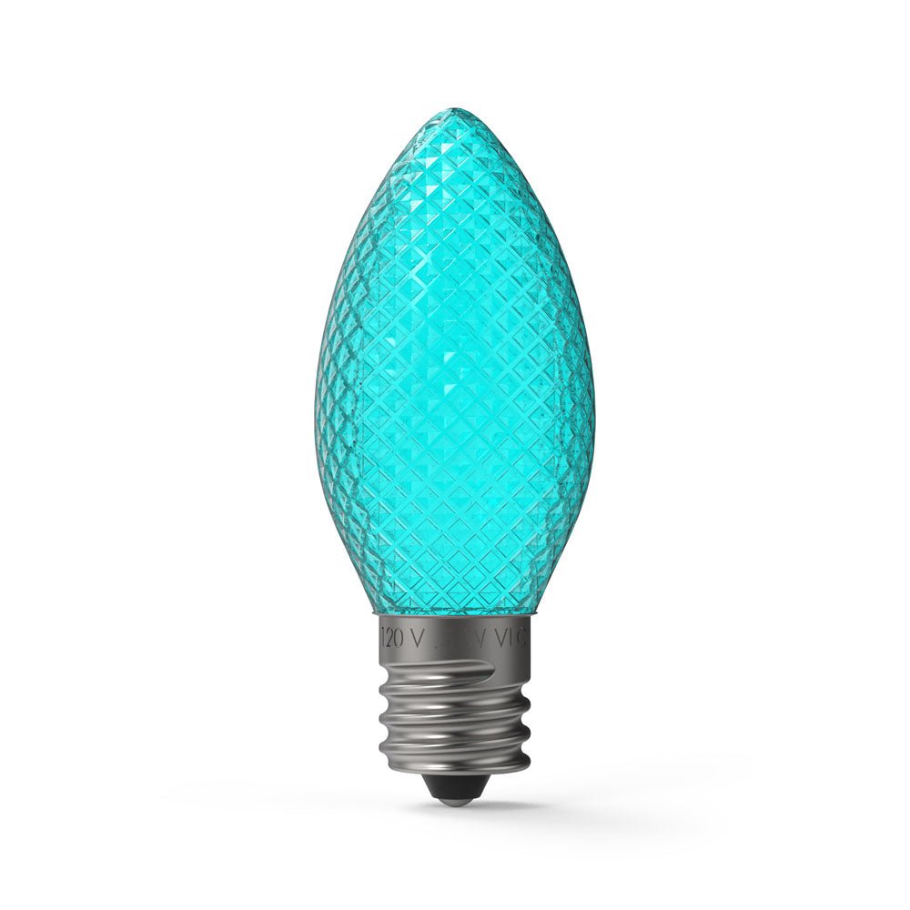 Christmas Faceted LED Bulbs (Box of 25) - Christmas World