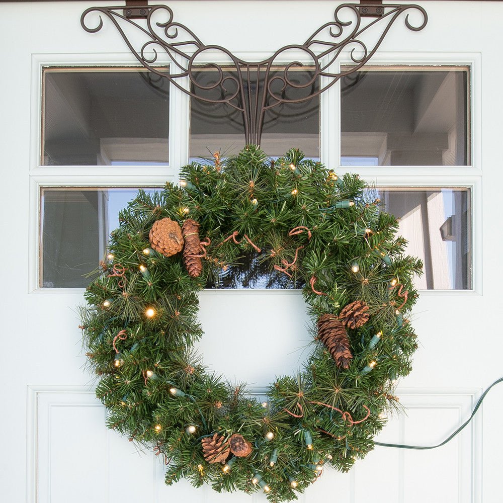 Black Forest LED Wreath - Christmas World