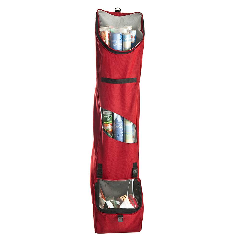 Hanging Wrapping Paper Storage Bag - Christmas World