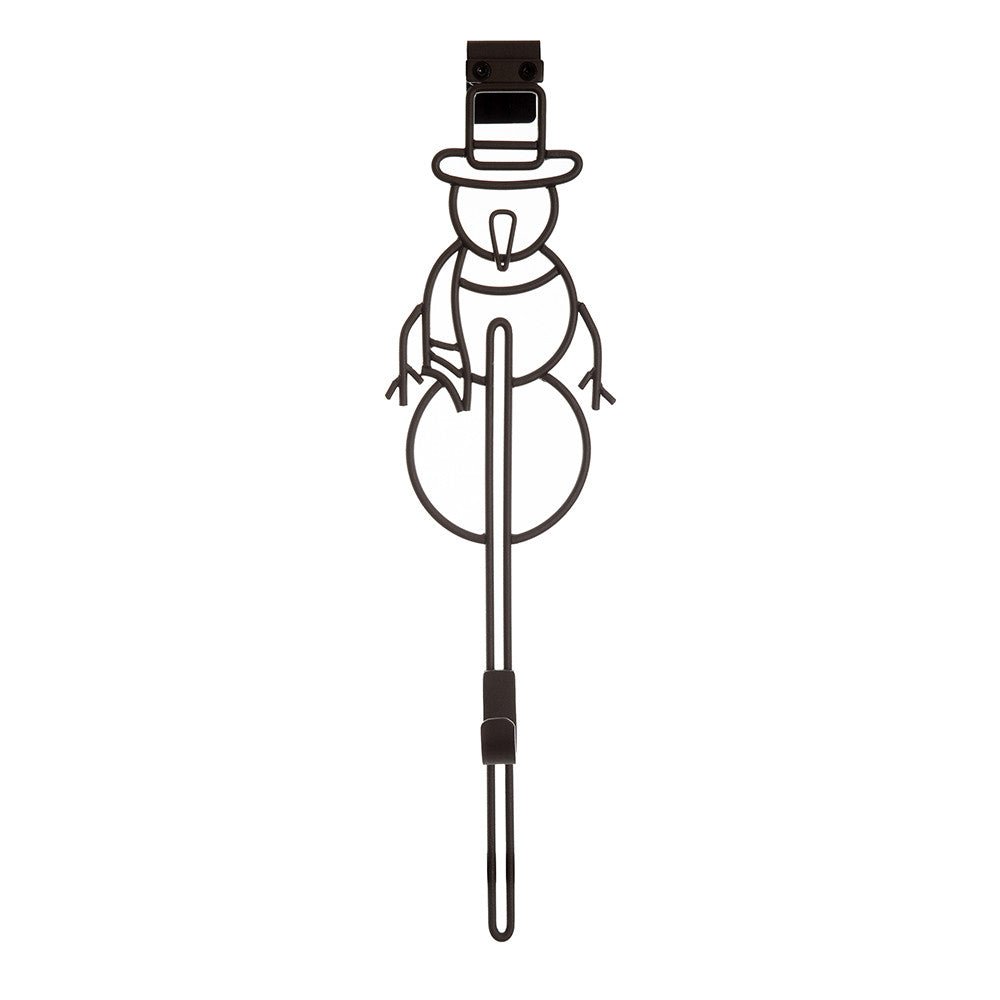 Snowman Wreath Hanger - Christmas World